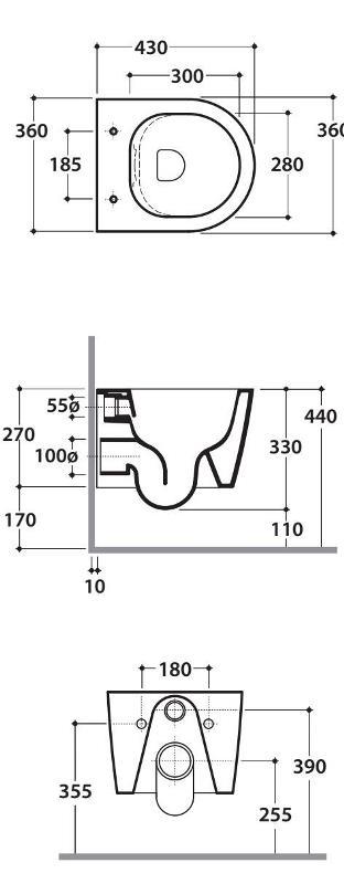 Design_Wand-WC-Extra-kurz-Mini-Spuelrandlos-KP080-571876-Masse Design_Wand-WC-Extra-kurz-Mini-Spuelrandlos-KP080-571876-Masse