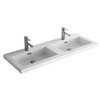 Zum Produkt Santa TOSCA Doppelwaschtisch, Mineralguss, 120,5cm