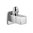 AVENARIUS Ablauf-Set aus Design-Siphon, 2 Eckventile und Click-Clack Ablaufgarnitur eckig