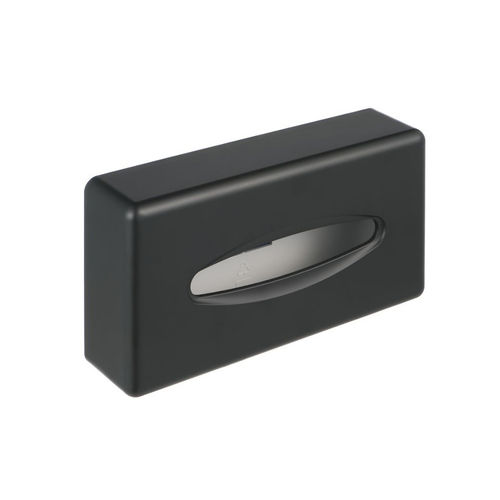 Geesa Hotel Kleenex Box schwarz matt 256x140x60mm Kosmetiktuchhalter