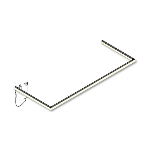 Scanbad Multo+ Lichtleiste für Waschtischunterschrank mit Tiefe 35cm