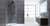 Viertelkreisdusche rahmenlos 100x100x210cm, 8mm Glas, ESG EasyClean