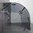 Viertelkreisdusche, schwarz, rahmenlos 90x90x210cm, 8mm Glas ESG, EasyClean