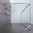Eckdusche rahmenlos, 150x90cm, links, 8mm Glas, EasyClean
