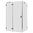 Eckdusche rahmenlos, 150x90cm, links, 8mm Glas, EasyClean