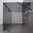 Eckdusche rahmenlos, schwarz, 150x90cm, rechts, 8mm Glas, EasyClean