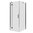 Eckdusche mit Rahmen, 100x100cm, links, 8mm Glas, EasyClean