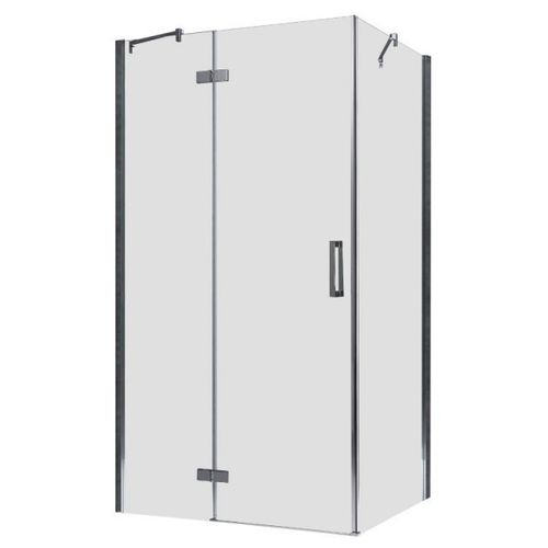 Eckdusche mit Rahmen, 120x90cm, links, 8mm Glas, EasyClean