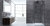 Eckdusche mit Rahmen, 90x90cm, rechts, 8mm Glas, EasyClean