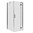 Eckdusche mit Rahmen, 100x100cm, rechts, 8mm Glas, EasyClean