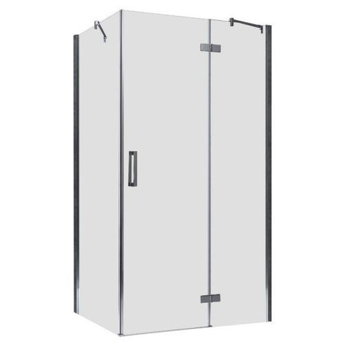 Eckdusche mit Rahmen, 120x90cm, rechts, 8mm Glas, EasyClean