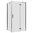 Eckdusche mit Rahmen, 120x90cm, rechts, 8mm Glas, EasyClean