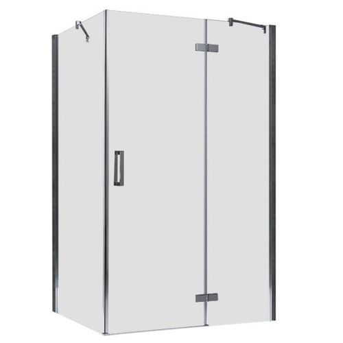 Eckdusche mit Rahmen, 150x90cm, rechts, 8mm Glas, EasyClean