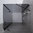 Eckdusche mit Rahmen, schwarz, 120x90cm, rechts, 8mm Glas, EasyClean