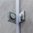 Walk In, Duschwand 120cm, 8mm Glas, rahmenlos, EasyClean