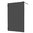 Walk In, Duschwand, schwarz, 150cm, 8mm Glas, rahmenlos, EasyClean