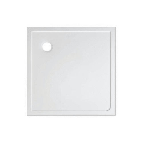 Duschwanne, Duschtasse, Mineralguss, 90x90 (30mm hoch) eckig super flach