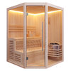Sauna, Pinienholz  160x160cm, mit 6kW Saunaofen
