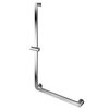 ProMed 500 Haltegriff 90° mit Brausehalter, reversibel, verchromt, TÜV-geprüft bis 130kg