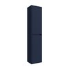 Santa Nova Hochschrank, 2 Türen, wandhängend, 30 x 140 x 24cm, Blau Satin