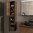 Santa Nova Hochschrank, 2 Türen, wandhängend, 30 x 140 x 24cm, Nussbaum