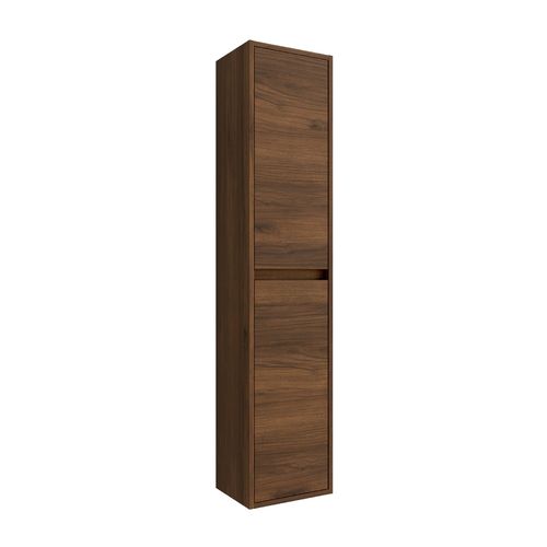 Santa Nova Hochschrank, 2 Türen, wandhängend, 30 x 140 x 24cm, Nussbaum