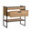 Novad Brooklin Waschtischunterschrank Industriedesign 80cm Eiche Schwarz