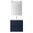 Santa Nova Set aus Waschtisch, Unterschrank und LED-Spiegel, 60-70cm, 10 Farbvarianten