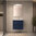 Santa Nova Waschtisch mit Unterschrank 60cm, Blau Satin