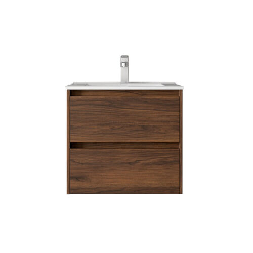 Santa Nova Waschtisch mit Unterschrank 60cm, Nussbaum Maya