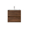 Santa Nova Waschtisch mit Unterschrank 60cm, Nussbaum
