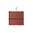 Santa Nova Waschtisch mit Unterschrank 60cm, Rot Satin