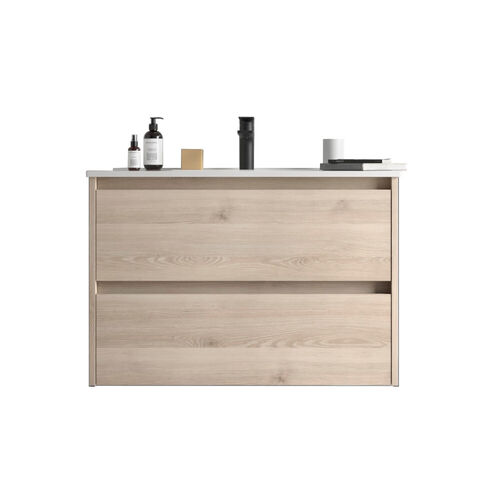 Santa Nova Waschtisch mit Unterschrank 90cm, Nature