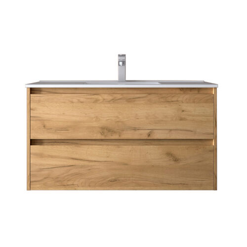 Santa Nova Waschtisch mit Unterschrank 100cm, Eiche Afrika