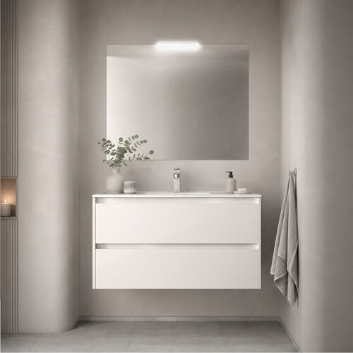 Santa Nova Waschtisch mit Unterschrank 100cm, 10 Farbvarianten