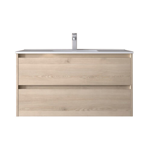 Santa Nova Waschtisch mit Unterschrank 100cm, Nature