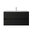 Santa Nova Waschtisch mit Unterschrank 100cm, Schwarz Satin
