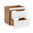 Novad AURORA Unterschrank mit 2 Schubladen 60x59x45cm