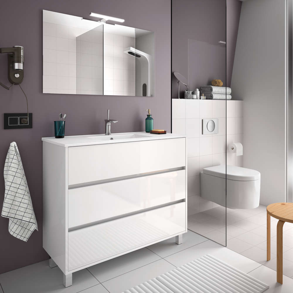 Salgar Eco Arenys Waschtisch mit Unterschrank bodenstehend 100cm - Bad