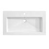 Zum Produkt Novad Spirit Waschtisch aus Keramik, 81 x 14 x 46cm