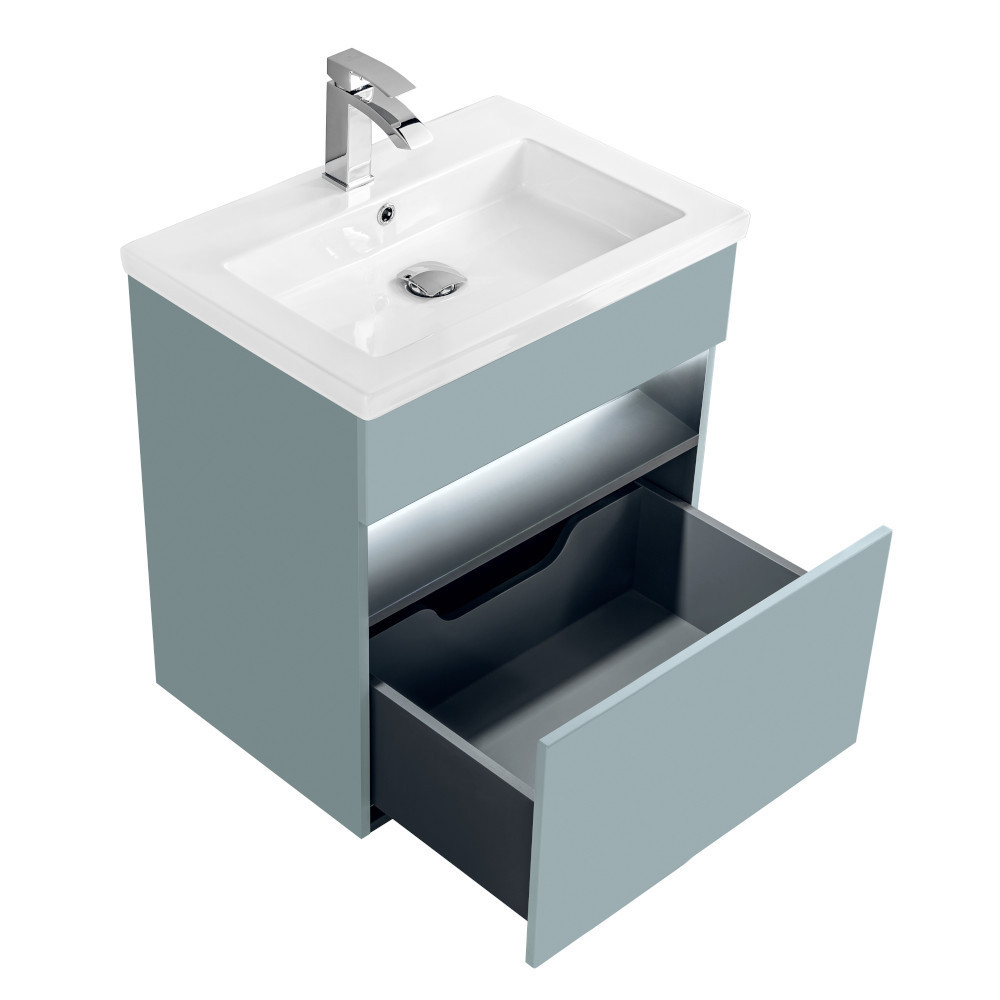 Comad Spirit Waschtisch aus Keramik, 61 x 14 x 46cm - Bad-Elegant