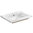 Novad Spirit Waschtisch aus Keramik, 61 x 14 x 46cm