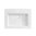 Novad Spirit Waschtisch aus Keramik, 61 x 14 x 46cm
