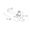 Santa Flaschensiphon mit Clickerabfluss, Messing verchromt