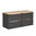 Comad MDF Waschtischplatte Wildeiche 120 x 2,5 x 46cm