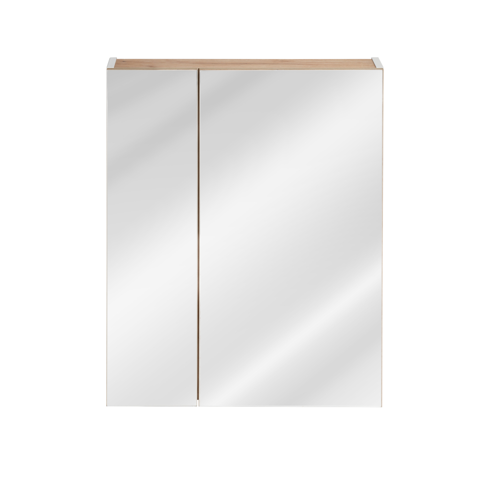 Comad Capri Spiegelschrank 60 x 75 x 16cm Wildeiche - Bad-Elegant