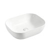 Novad LOFT Aufsatzwaschtisch aus Keramik 50 x 40 x 14,5 cm