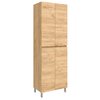 Santa Extensio Hochschrank mit 4 Türen, 60 x 181 x 37cm, 4 Farben