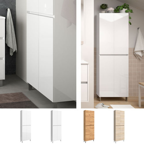Santa Extensio Hochschrank 4 Türen, 60 x 180 x 24cm, 4 Farben