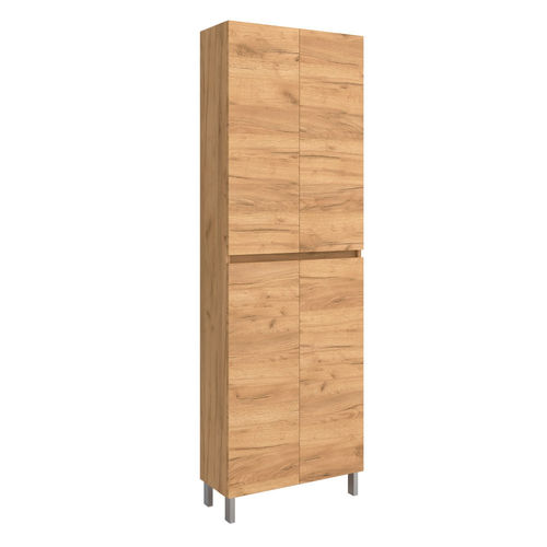 Santa Extensio Hochschrank 4 Türen, 60 x 180 x 24cm, Eiche Afrika